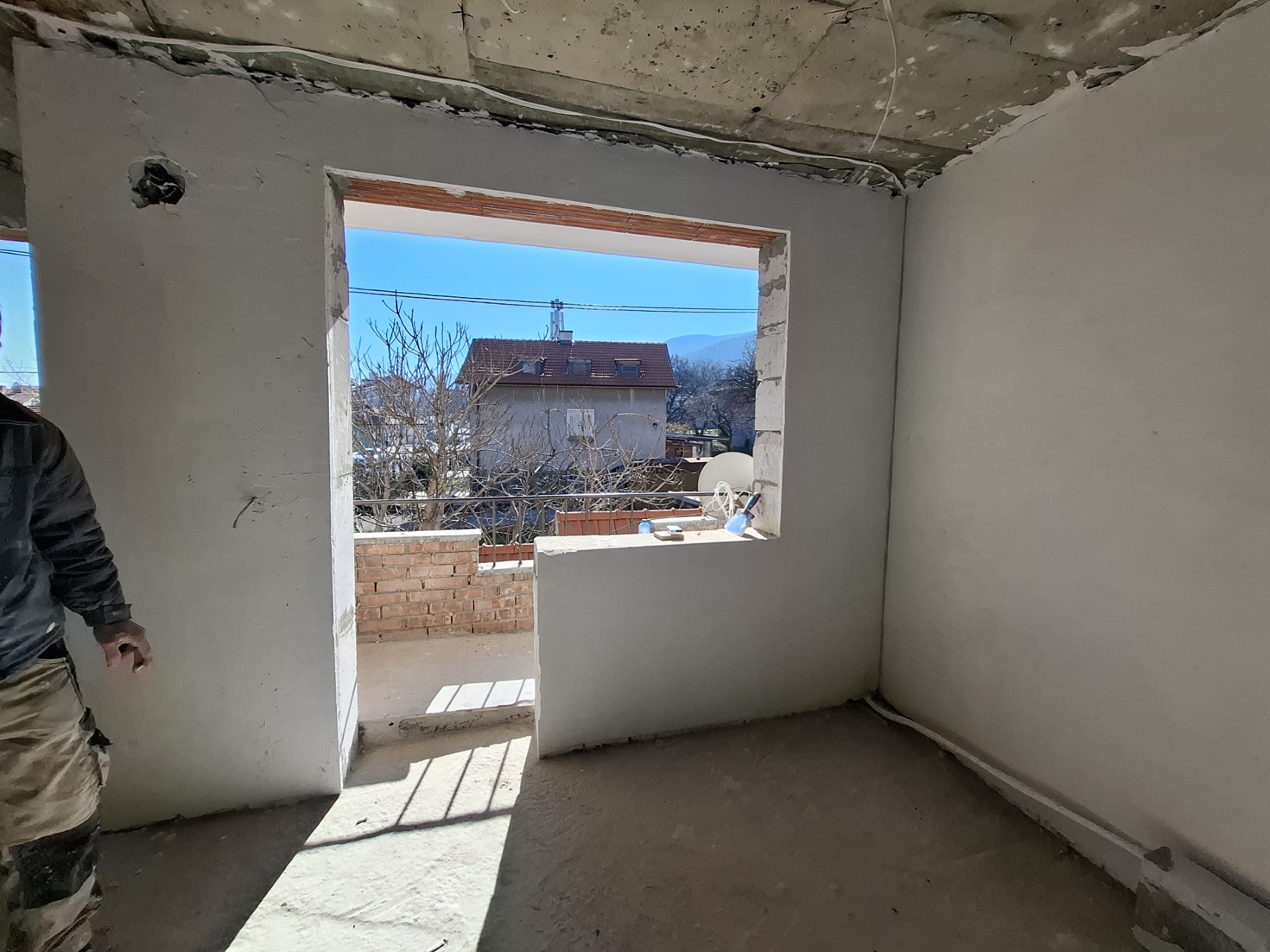 Шпакловане на стая