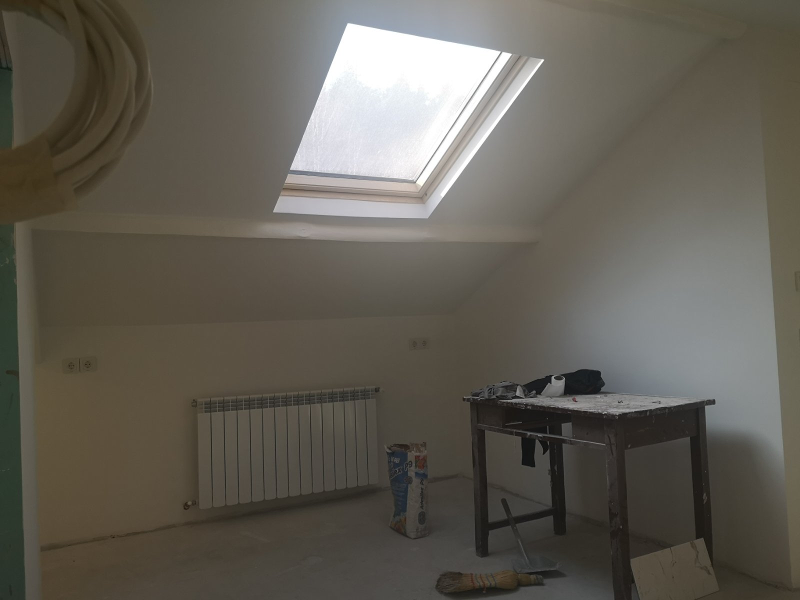 Шпакловане на стая