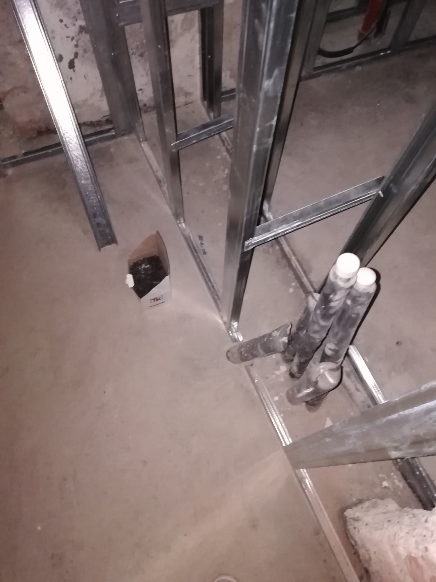 Монтаж на гипсокартон проект 