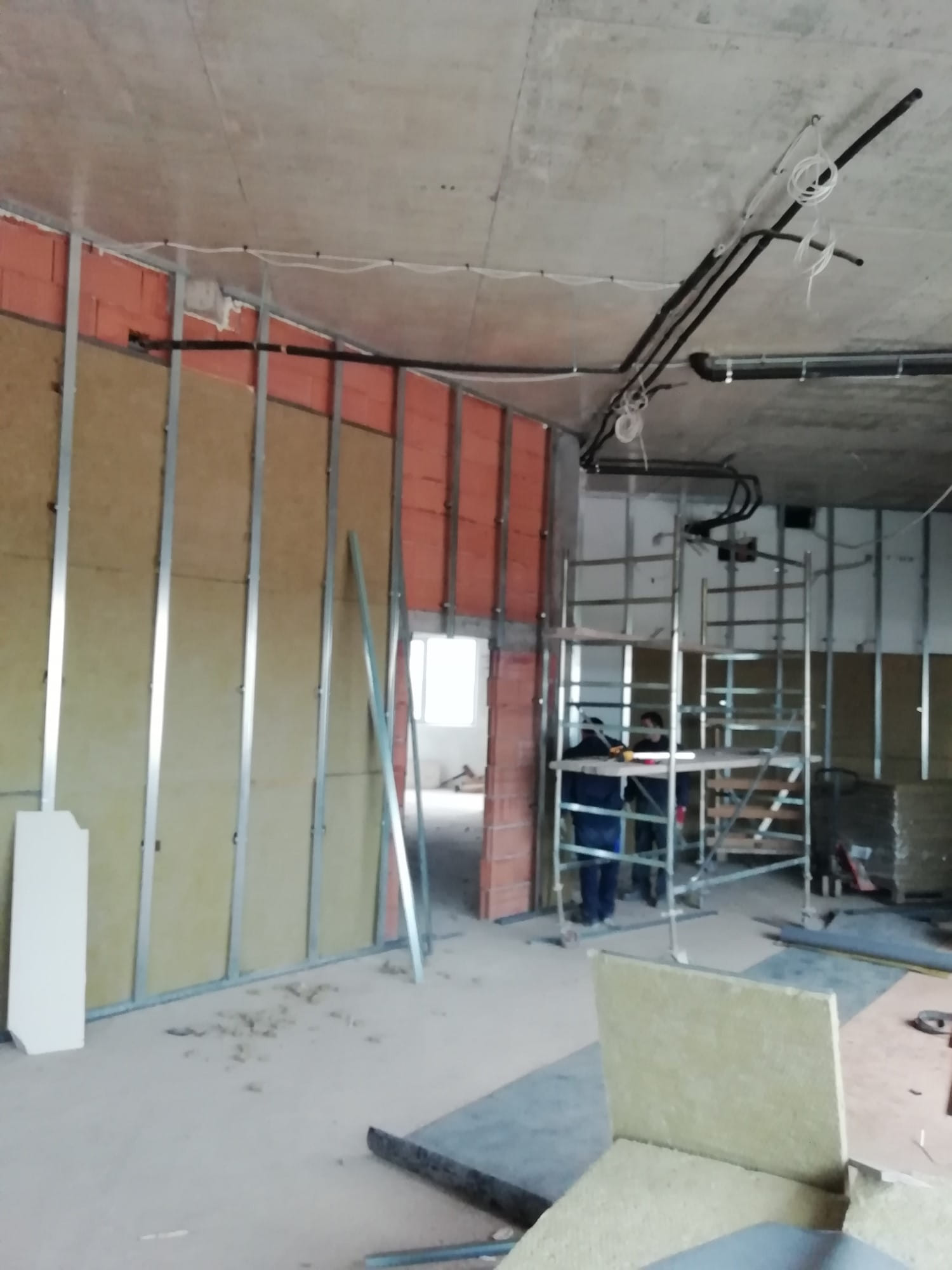 Монтаж на гипсокартон – Железница