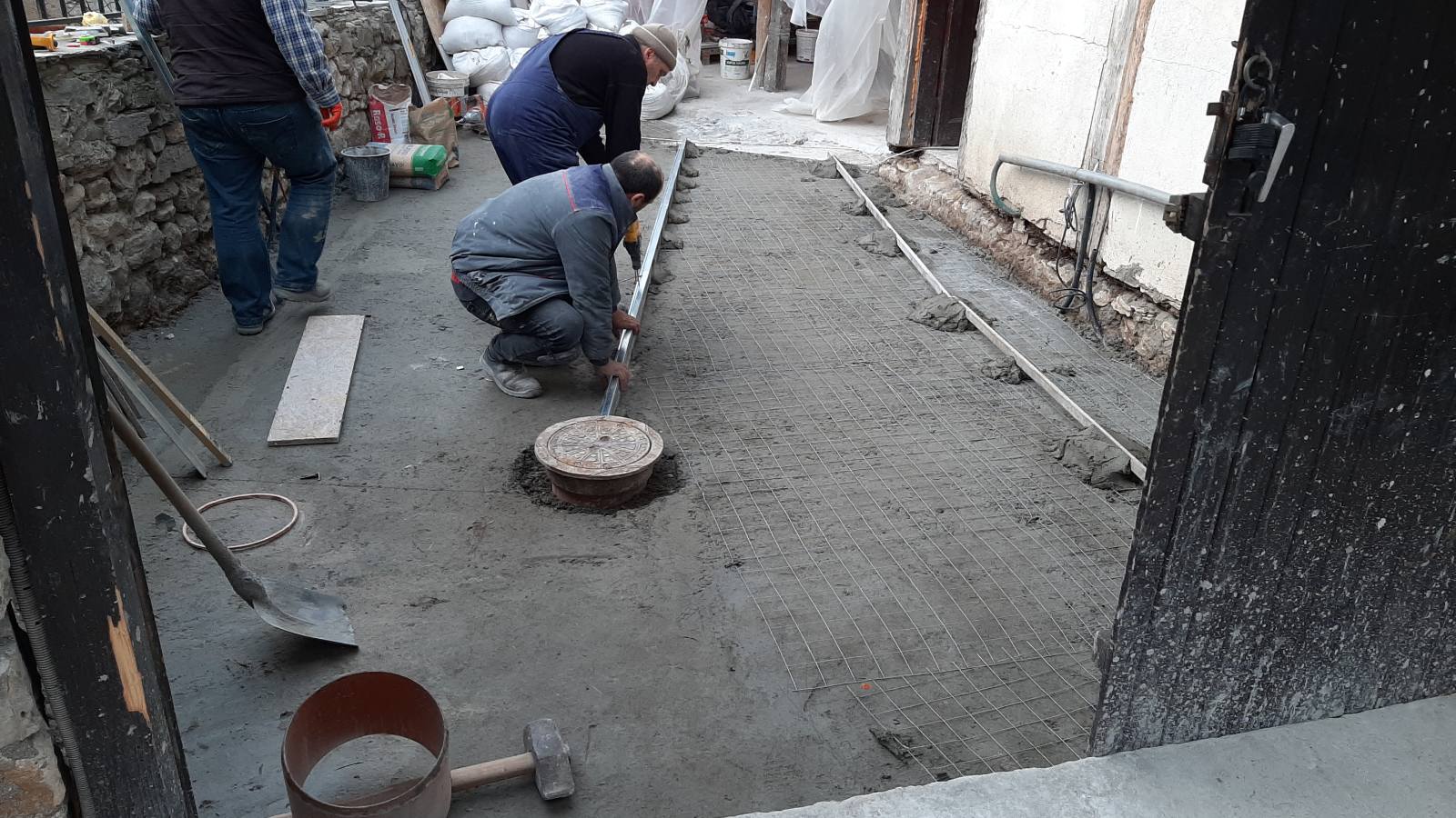 Изливане на бетон