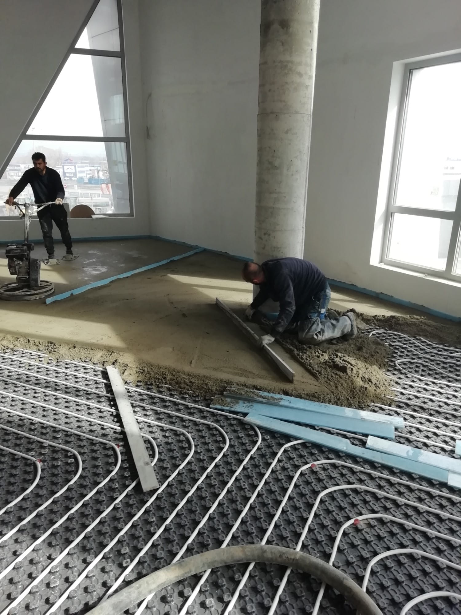 Монтаж на подово отопление