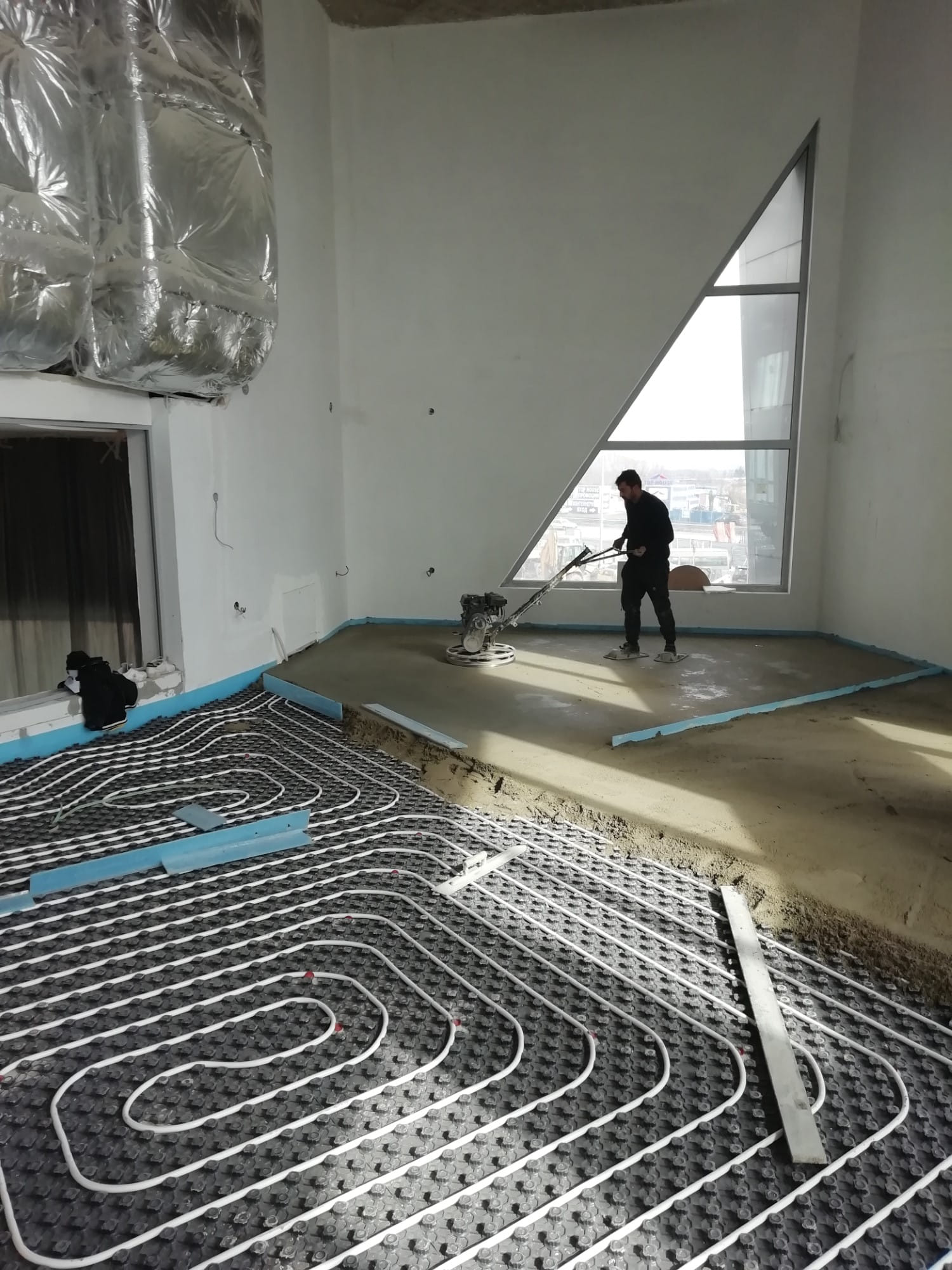 Монтаж на подово отопление 4